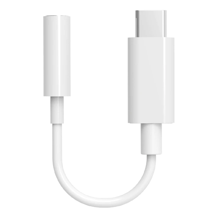 Photo du produit Adaptateur USB-C/Jack 3,5mm Blanc