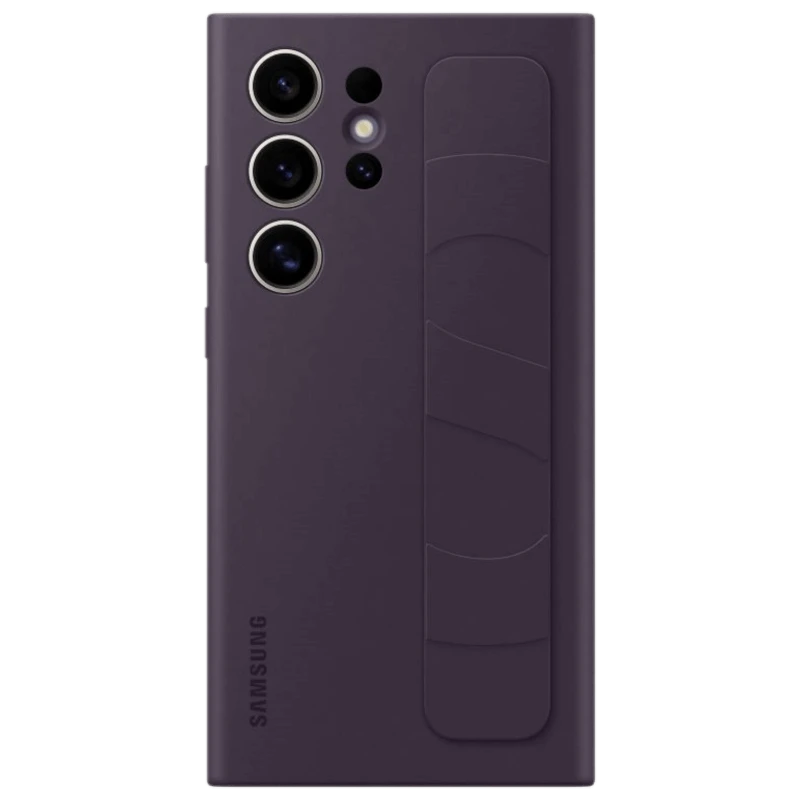 Photo du produit Coque Samsung Standing Grip Violet pour Galaxy S24 Ultra