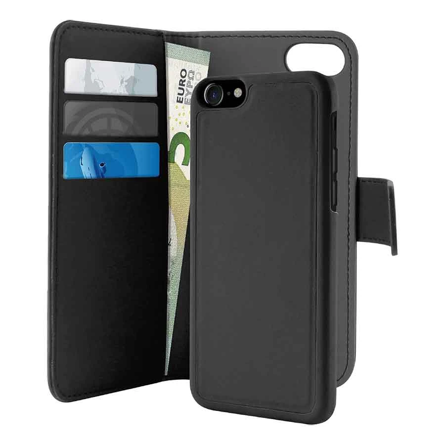 Photo du produit Etui Folio avec magnet détachable pour iPhone SE 5G / SE 2020 / 8 / 7 / 6