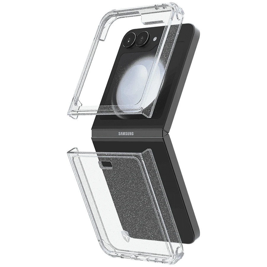 Photo du produit Double Coque Glitter Flex Case pour Galaxy Z Flip6