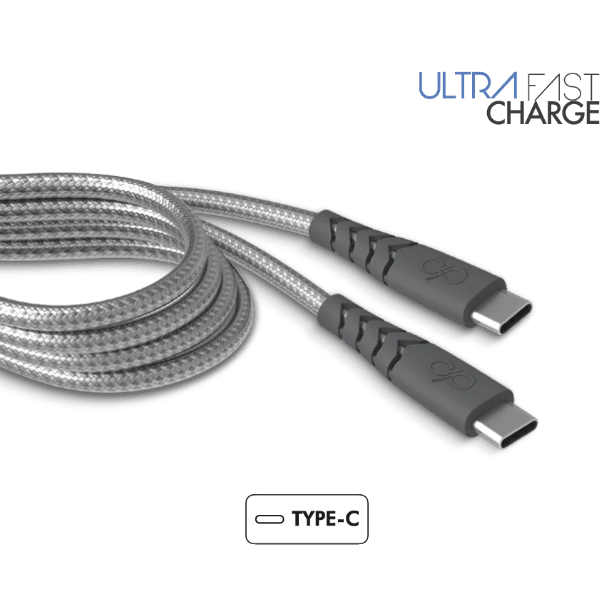 Photo du produit Câble renforcé USB-C/ USB-C 2 mètres
