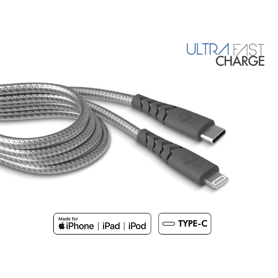 Photo du produit Câble renforcé USB-C/Lightning 2 mètres