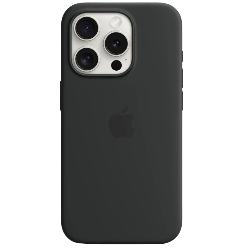 Photo du produit Coque en silicone avec MagSafe pour iPhone 15 Pro Max