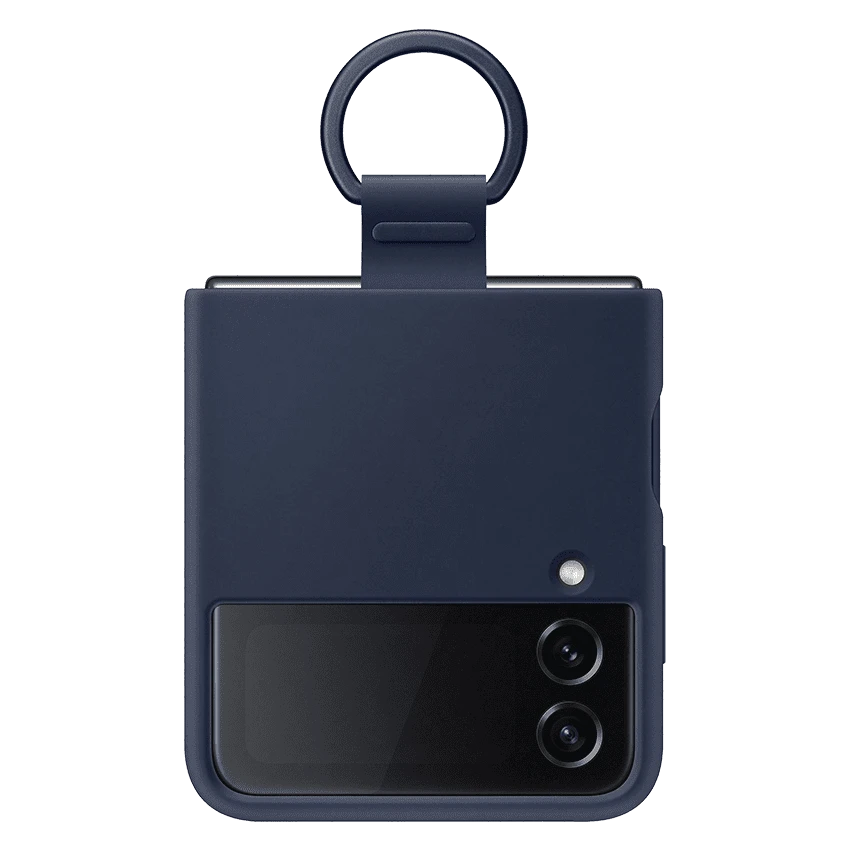 Photo du produit Coque silicone avec anneau pour Galaxy Z Flip4