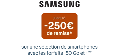 jusqu'à -250€ de remise